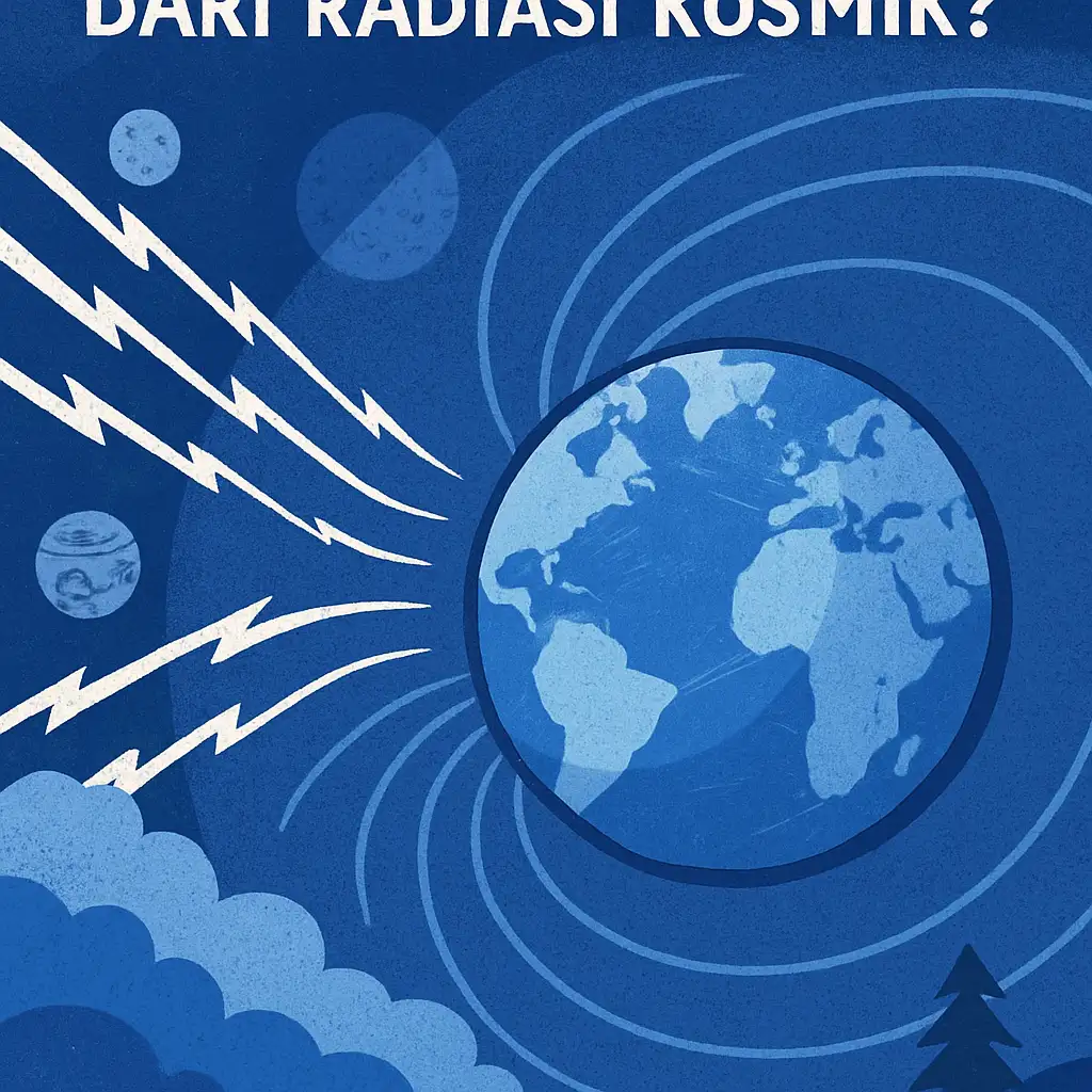 Bagaimana Medan Magnet Bumi Melindungi Kita dari Radiasi Kosmik?