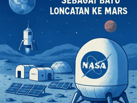 NASA Berencana Membangun Pangkalan di Bulan Sebagai Batu Loncatan ke Mars